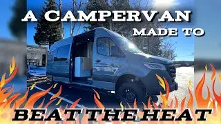 Ep.15 Building Dreams: Beat the Heat | Campervan Conversion 170 Sprinter | Cascade Floorplan