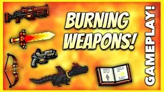 Pixel Gun 3D - Burning Weapon Gameplay!