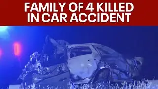 Family of 4 and engaged woman killed in wrong-way car crash in Fort Worth