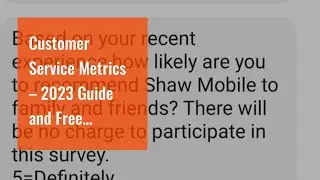 Customer Service Metrics &ndash; 2023 Guide and Free Template