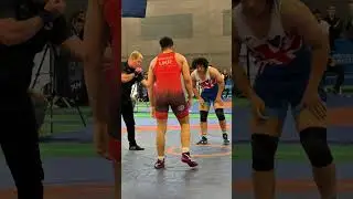 Mustafaiev at the British National Championships 2025 #manchesterwrestling #wrestling #wrestler