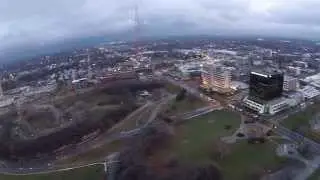 One Park Place, KCMO a view from 500 ft..