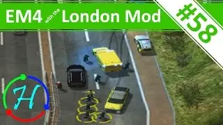 Major Motorway Crash - Ep.58 - Emergency 4 - London Mod v1.3 Gameplay