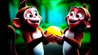 मज़ेदार और शरारती बंदर (Funny & Naughty Monkeys) cartoon video 