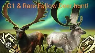 Hunting G1 And Rare Fallow Deer!(The Hunter:Call of the wild)Part 1.