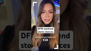 DFW weekend weather! We could see storms Sunday 🌧️