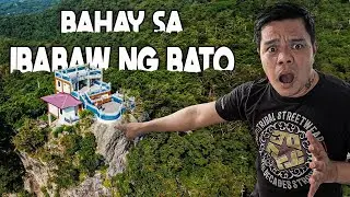 Kakaibang bahay Tinayo sa ibabaw ng Malaking Bato