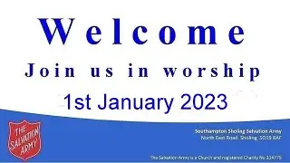 1st January 2023 - Sholing Salvation Army