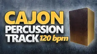 Cajon | Percussion Track | 120 BPM