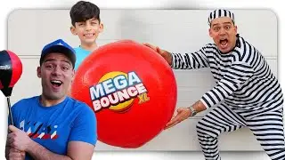 Jason y Alex Desaf&iacute;os y Juegos Educativos PAUSA DE 24 HORAS! | Desaf&iacute;os familiares divertidos!