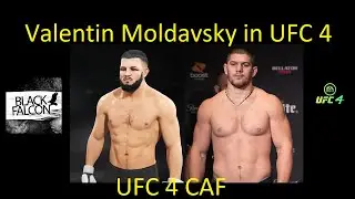 Как создать Валентина Молдавского в UFC 4