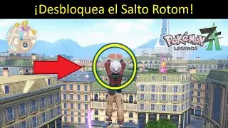 Como Desbloquear el Salto Rotom (PLANEO) en Pokemon Leyendas Z-A!