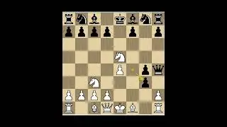 Chess Trap in Kings Gambit for chess students 