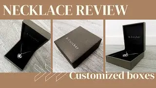 Wholesale box featuring stunning  crystal necklace review