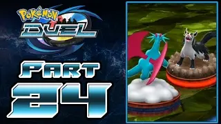 Pokemon Duel - Part 24 | Hotel Olivia Palace Floor 4: Battles 15-19! [Android & iOS Story Mode]