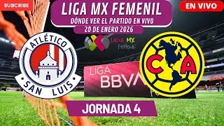 ⚽️Atl&eacute;tico San Luis vs America⚽️Donde ver el Partido En Vivo|Jornada 4 de la Liga MX Femenil 2026