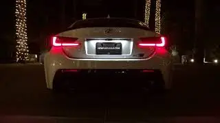 RR Racing Valvetronic Bazooka Exhaust on RCF (Valves OPEN) pt.2