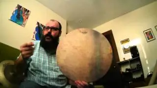 Remo 18 inch Tar Frame Drum Demo & Review
