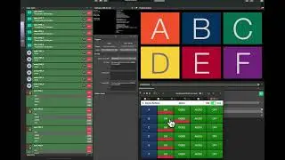 Demo: mimoLive MATRIX-Switcher with python. Files in description.