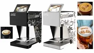 ORIGINAL - CINO PRINTER® - 3D PRINTER COFFEE - COFFEE PRINTER COLOR .. مع الاستشارى | Kamara Kabara
