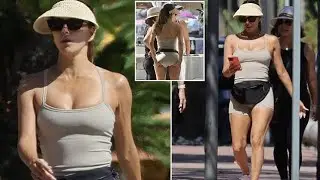 Eva Longoria, 50, STUNS in Bra-Free Look! Nude Tank & Micro Shorts Break the Internet!