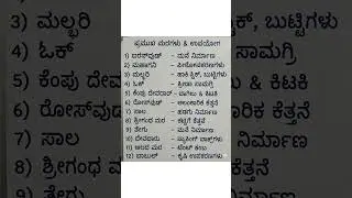 karnatakada Pramukh margalu mattu upayogagalu 🌳🪾🪵#shorts#viral#karnatakanature#karnatakadairies