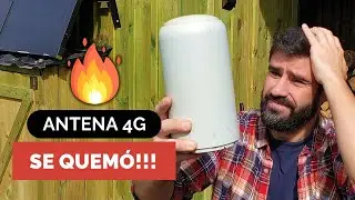 INTERNET / WIFI en ZONAS RURALES! 📡☀️🌎 Antena 4G LTE Huawei b2368 🔥 SE QUEM&Oacute;!