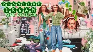 PLANTERS DREAM SIM CREATION 🪴 | TIKTOK BAN 🚫 | LILY BLOSSOM 🌱 | ECO-FRIENDLY CREATE-A-SIM🌿|