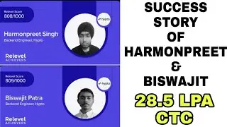 Relevel Hiring Test | Success story of Harmonpreet Singh and Biswajit Patra | Relevel by Unacademy