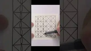 Pen control#draw with me #line art #line drawing #zantangle  #drawing lines