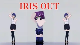 Reze Dance~Iris Out || Minecraft Animation (Free .miproject file)