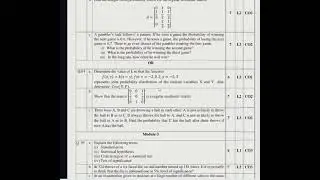 BCS301 VTU Model Paper | Expected Questions | Exam Oriented Preparation