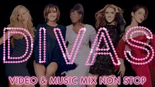 DIVAS (4K) 👑 MIX NON STOP 👑 Mariah Carey, Shania Twain, Aretha Franklin, Celine Dion, Gloria Estefan