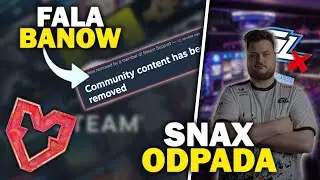 TAJEMNICZE BANY NA STEAM, NOWE NAKLEJKI, SNAX POZA MAJOREM, ENCE SPADA W RANKINGU - PRZEGLĄD CS2