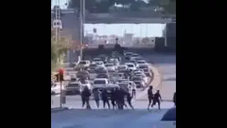 FIGHT - Ultras PAOK vs Ultras Aris - 30.10.2023