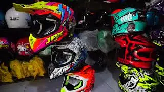 Helm cross paling murah di ahs helmet ada gm jpx dan gix
