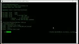 Сжатие видео на Python. 