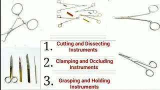 Cutting and DissectingClamping and Occluding Grasping and Holding Instruments with audio📢📢📢
