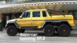 Supercar Spotting EP.2! Gold 6x6, Carrera GT, 3x488, 8c and more!