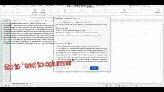 How to convert CSV into excel columns #exceltricks #csvfiles #delimited