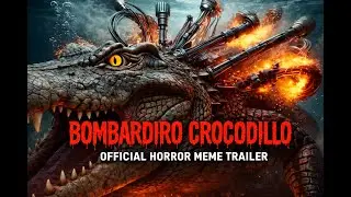 &ldquo;Bombardiro Crocodillo  Official Horror Meme Trai #italianbrainrot #ballerinacappuccina
