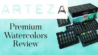 REVIEW: Arteza Premium Tube Watercolors