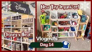 VLOGMAS 2025🎄ДЕНЬ 14 || Временный магазин IKEA x DISNEY! + Создание игрового органайзера!