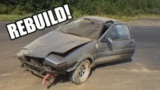Eric's AE86 Rebuild Episode 1: Damage Report