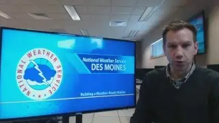 11 AM Update on Winter Storm Moving Through Iowa