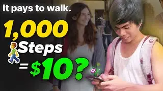 1,000 Steps = $10? Walk to Earn Free App for Students using Phone
