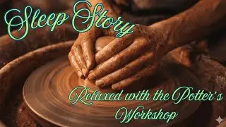 Relaxed With The Potter's Evening Workshop 🏺 Sleep Story Throwing Clay on the Wheel!