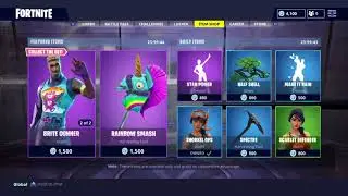 BRITE GUNNER AND RAINBOW SMASH RETURN!! Fortnite Item Shop [MAY 28] Fortnite Item Shop RESET