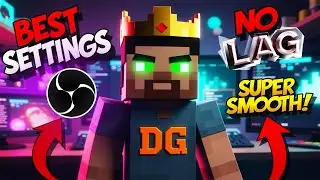 🔥 OBS Settings for LAG FREE Minecraft on LOW END Devices 2025