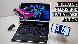 Unboxing Acer Predator Helios 300 SpatialLabs Edition 3D Gaming Laptop - ASMR